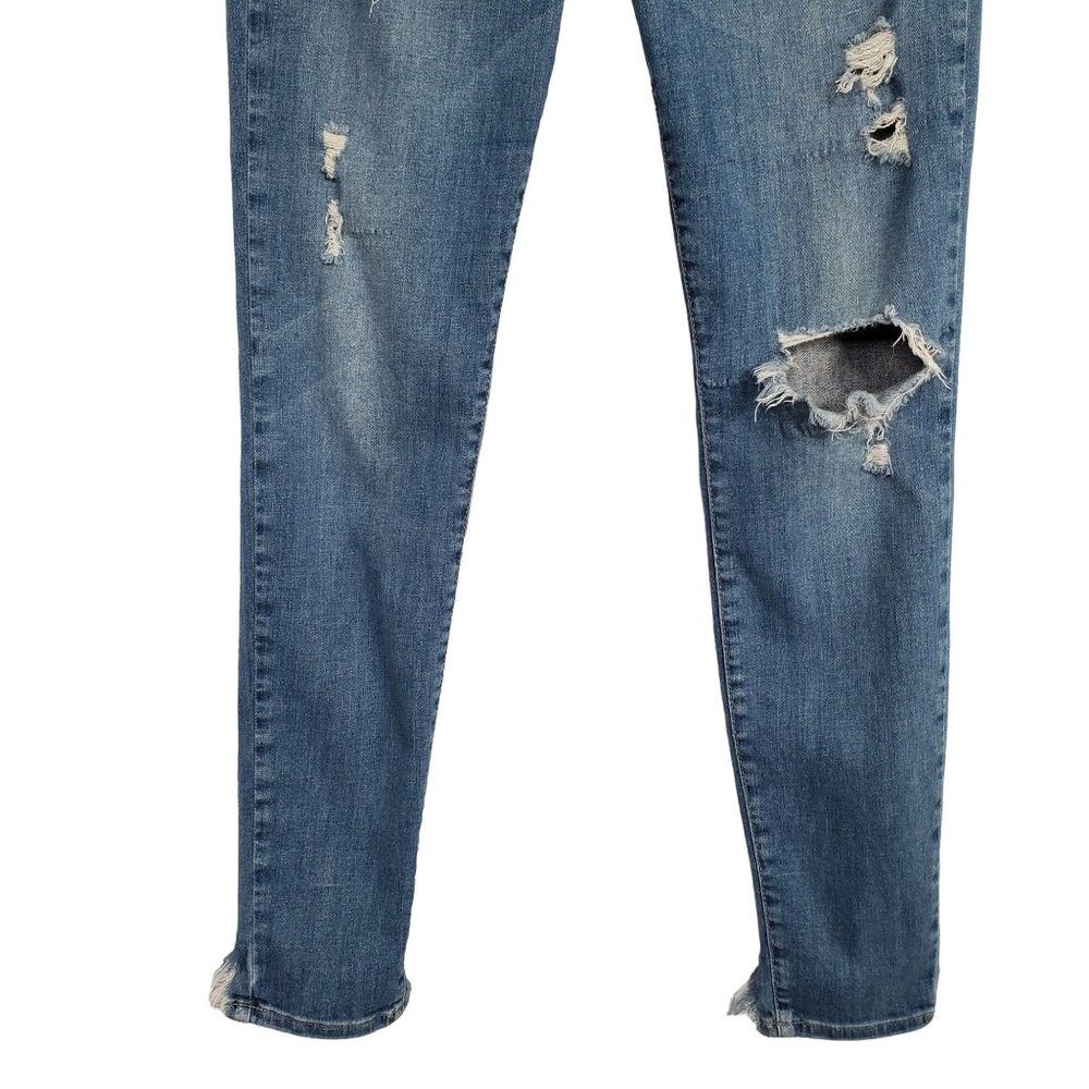 Lucky Brand Womens Size 4/27 Jeans Ava Super Skinny Denim Stretch Distressed - Picture 4 of 10